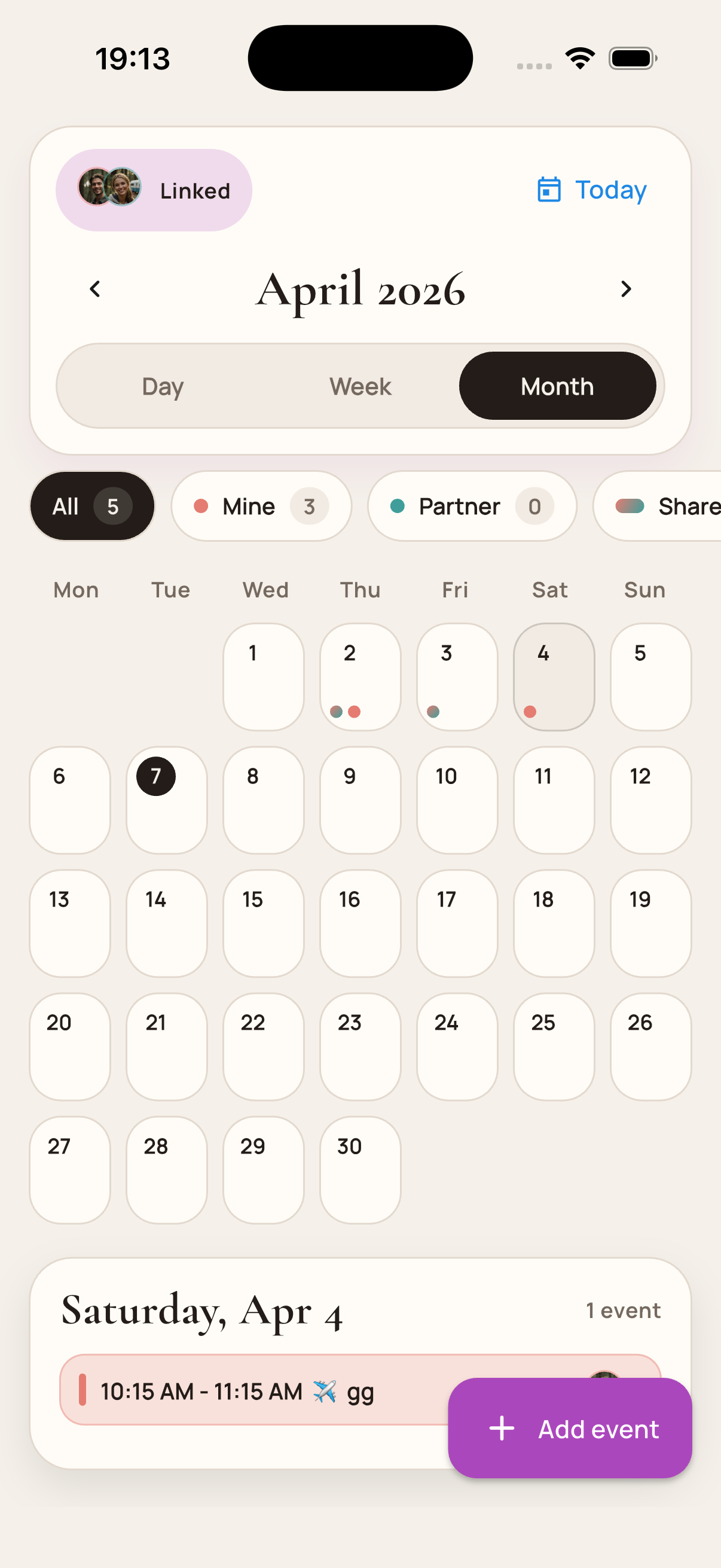 Calendar module