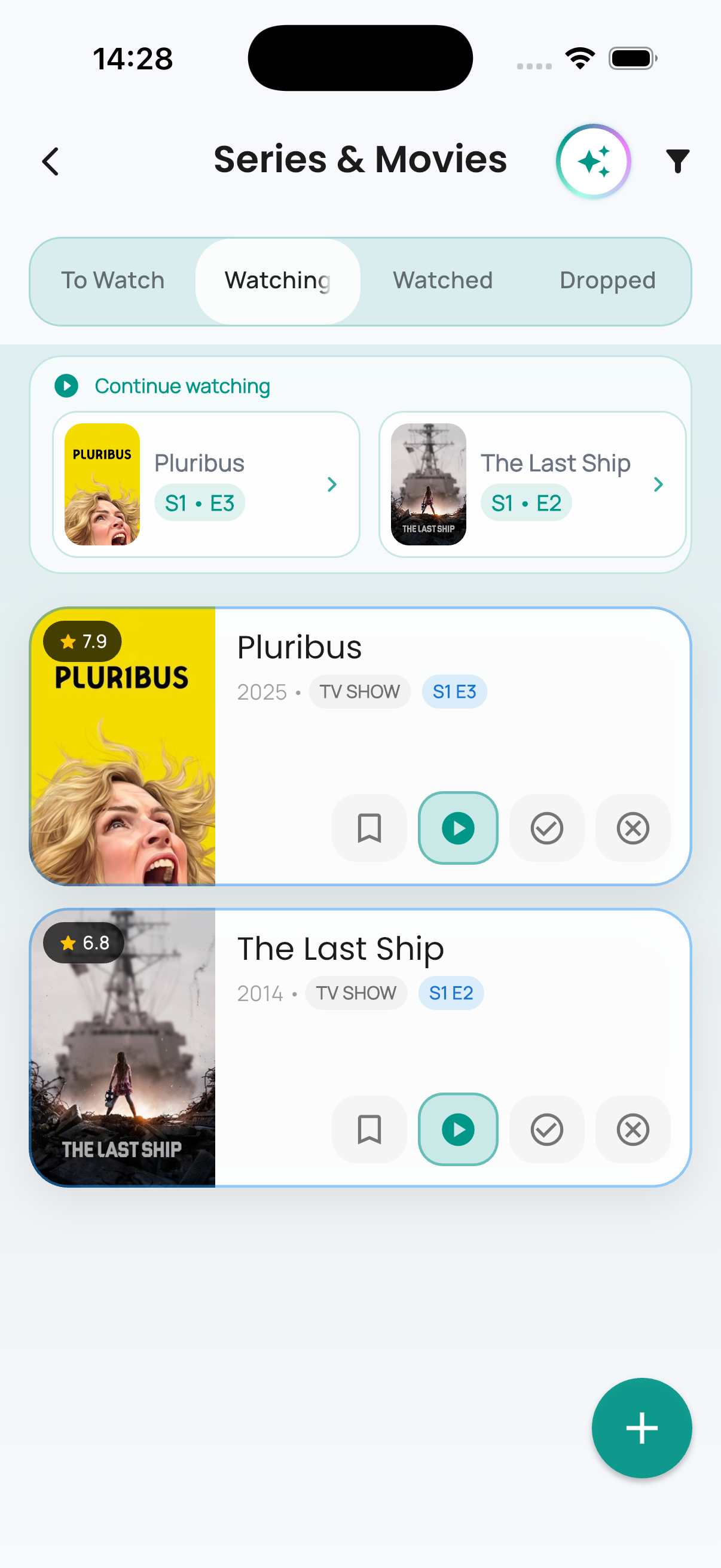 Movies and series module