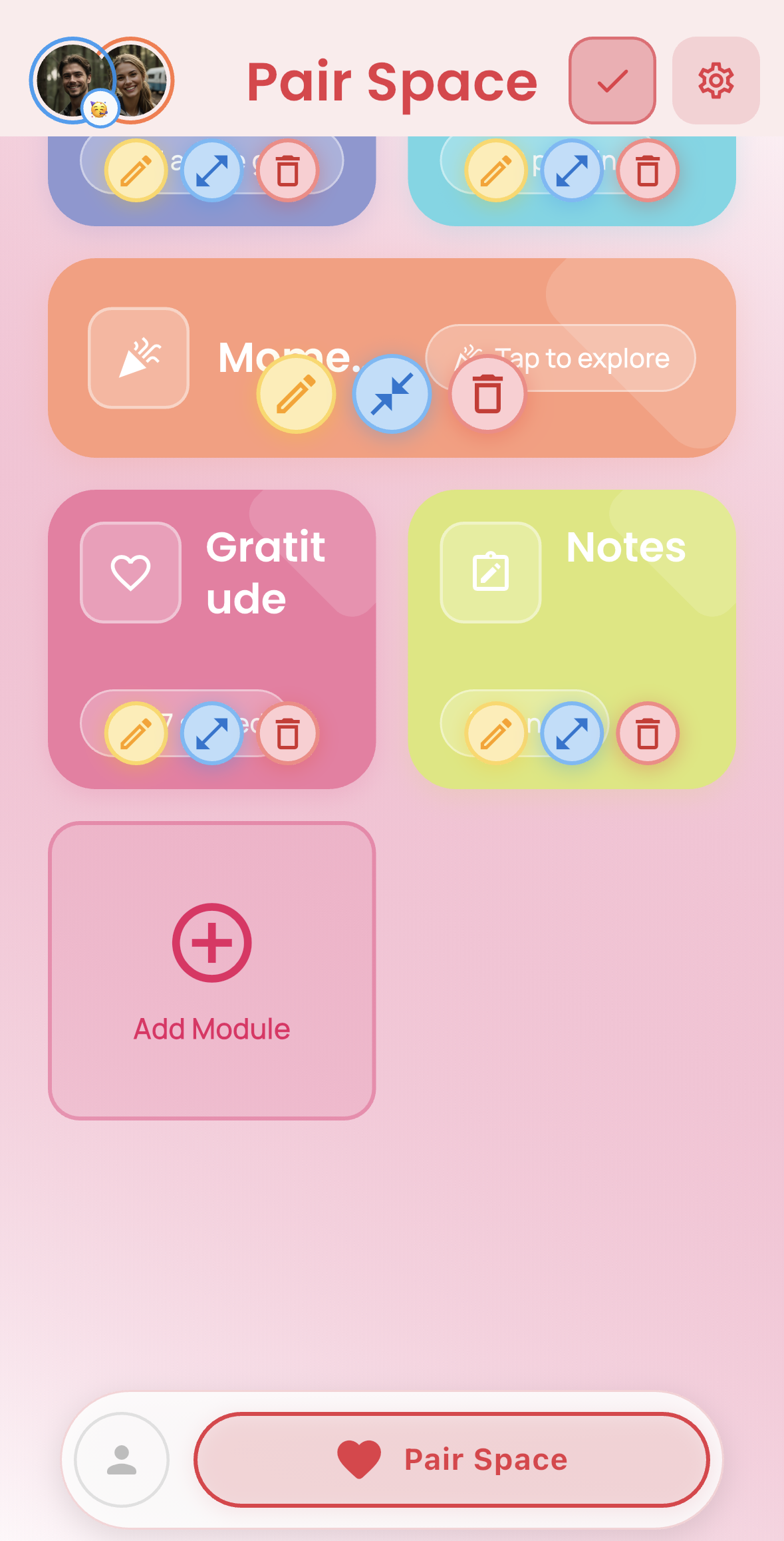 Add move resize modules day theme