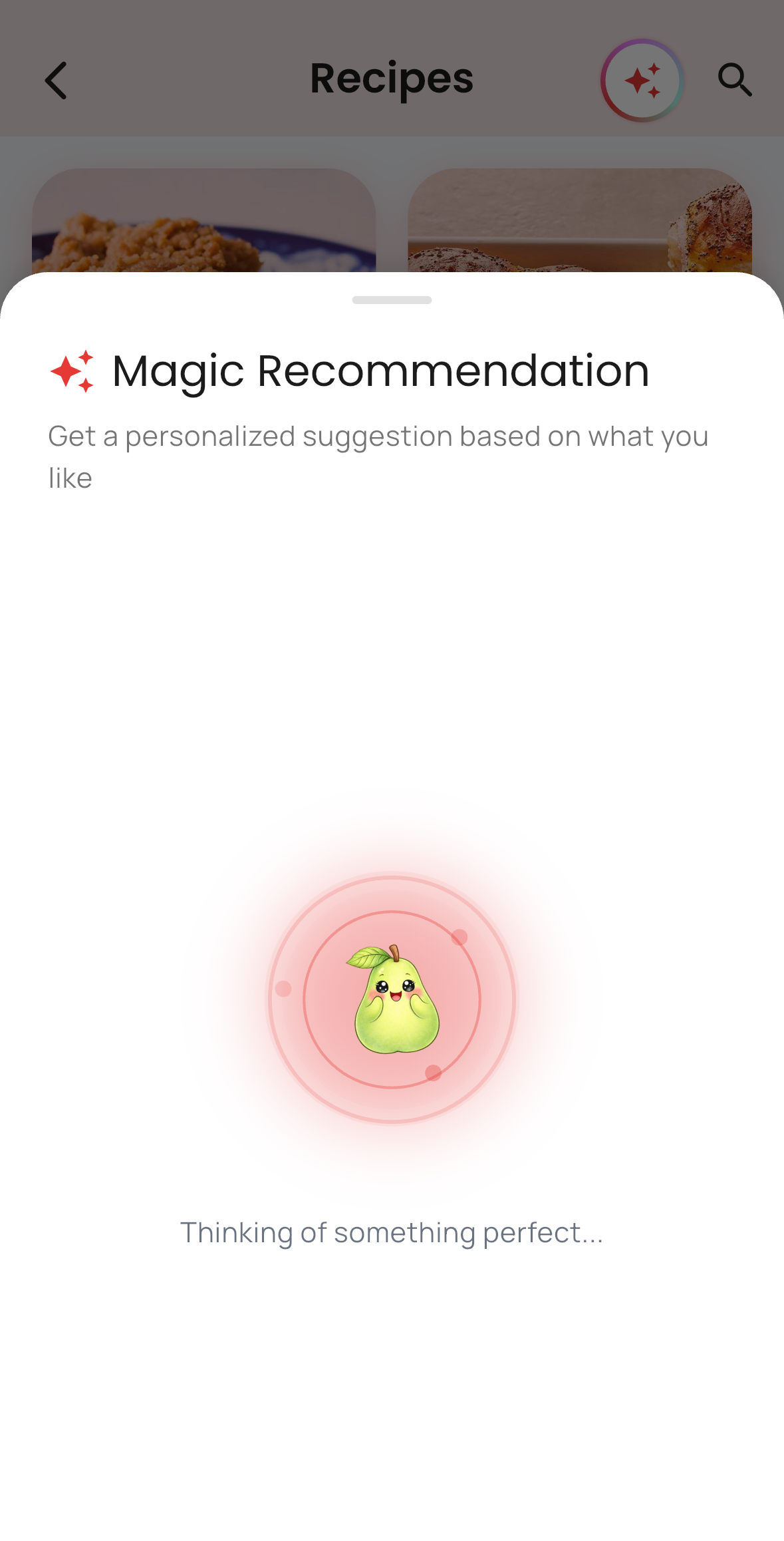 AI input for personalized suggestion